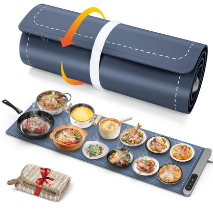 FYY Warming Mat for Food 24"x15", Rapid and Full Surface Heating