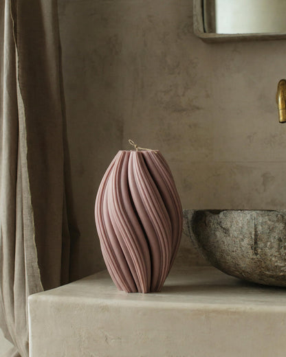 Lawa Swirl Candle