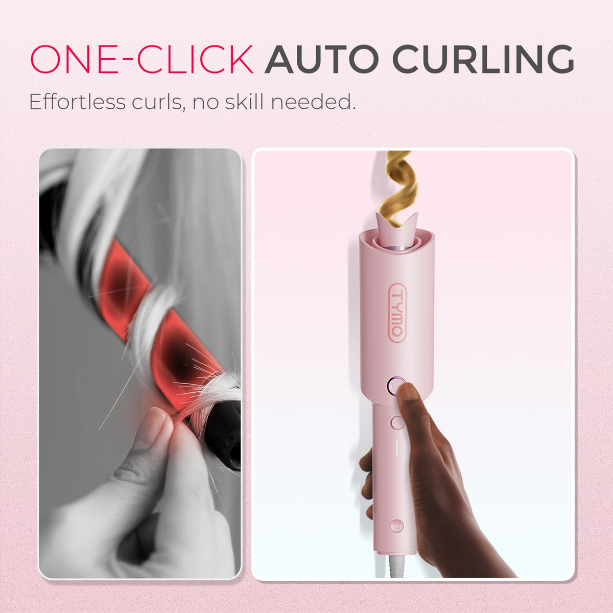 Tymo Automatic Rotating Curling Iron
