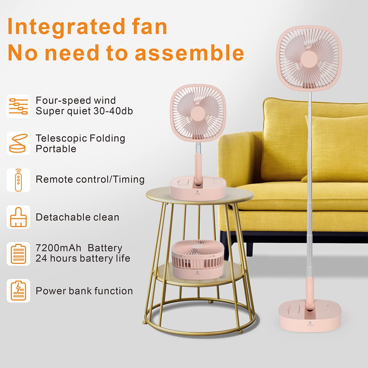 Magesh Portable Pedestal Fan