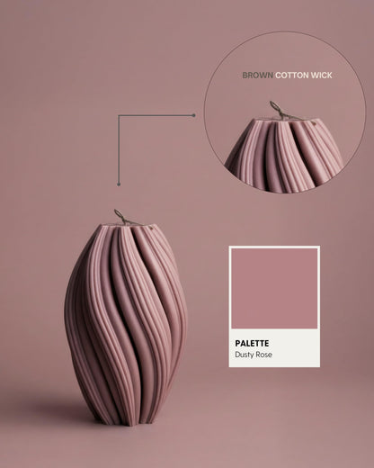 Lawa Swirl Candle