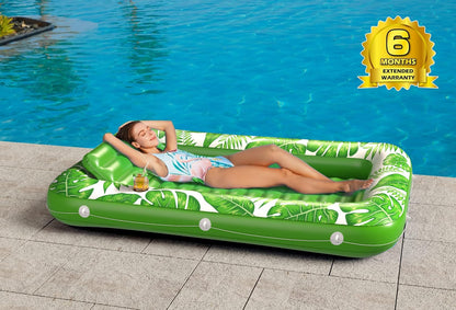 Inflatable Tanning Pool Lounger Float