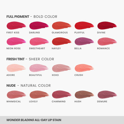 Wonderskin Wonder Blading All Day Lip Stain Peel Off Masque
