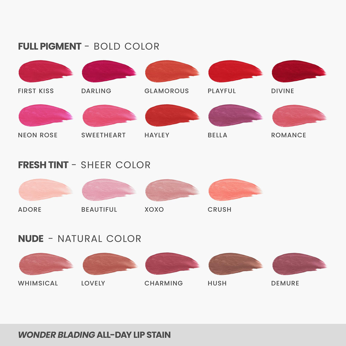 Wonderskin Wonder Blading All Day Lip Stain Peel Off Masque