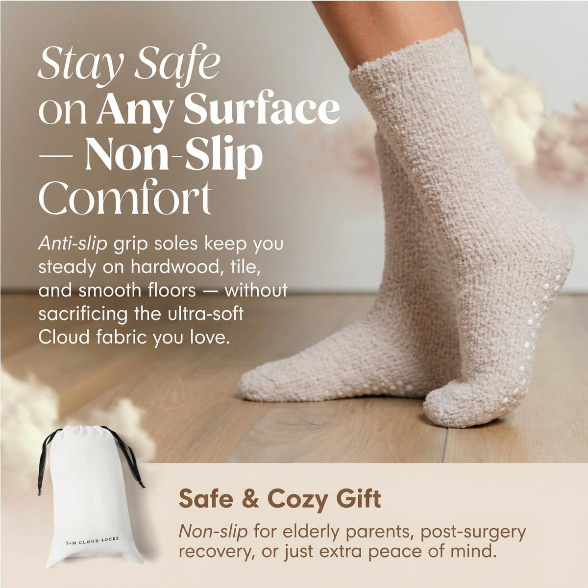 Unboxme Gifts Warm & Cozy Ultra-Luxe Cloud Sock