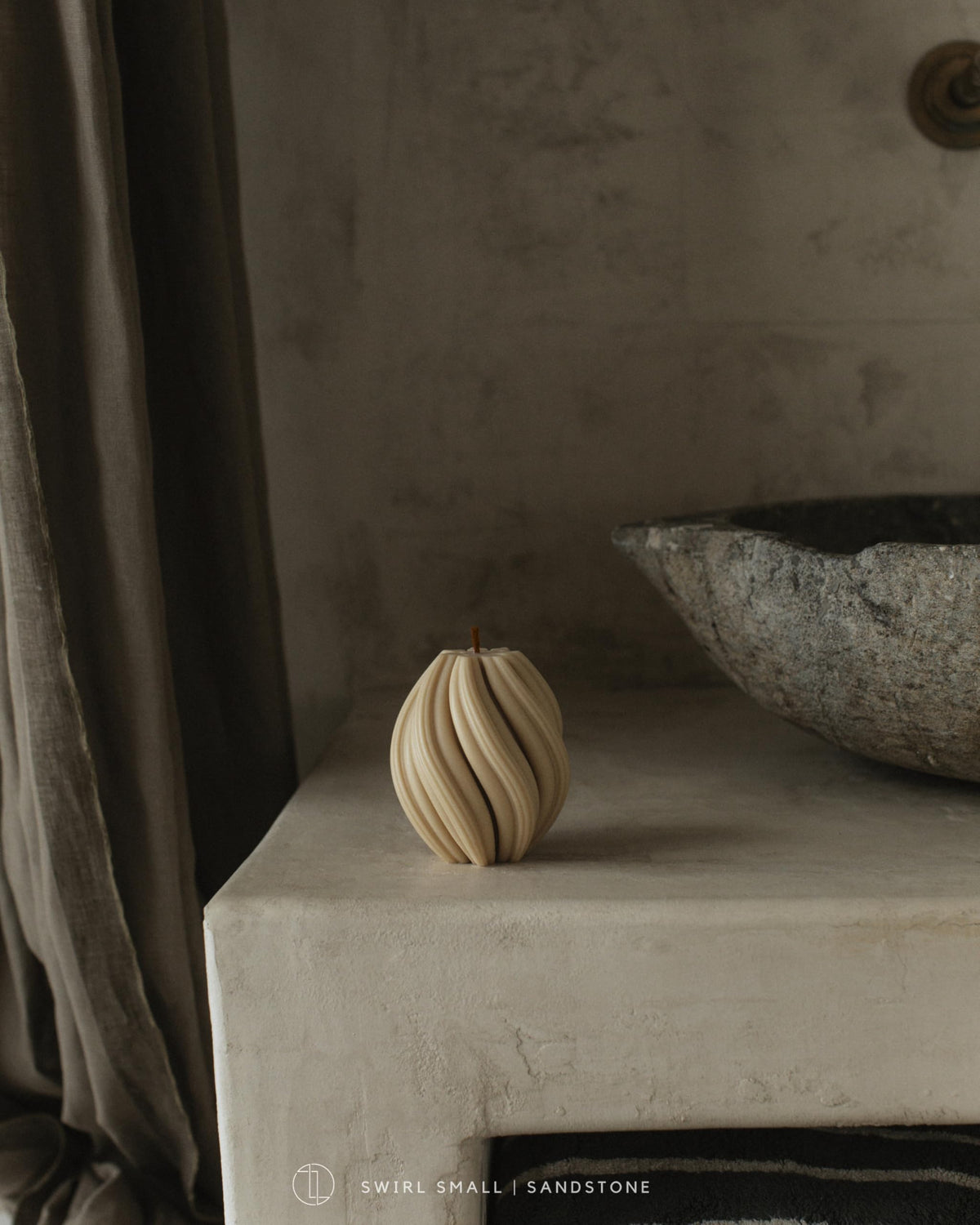 Lawa Swirl Candle
