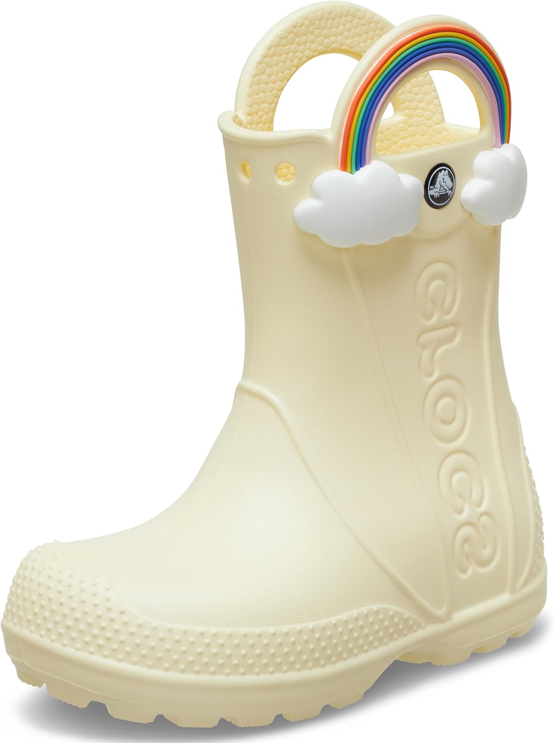 Crocs Kids' Handle It Rain Boots | Waterproof Slip On Shoes | Kids' Rain Boots