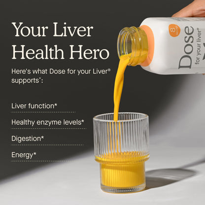 Dose for Your Liver Cleanse Detox & Repair, 16oz Bottle, 3 Pack