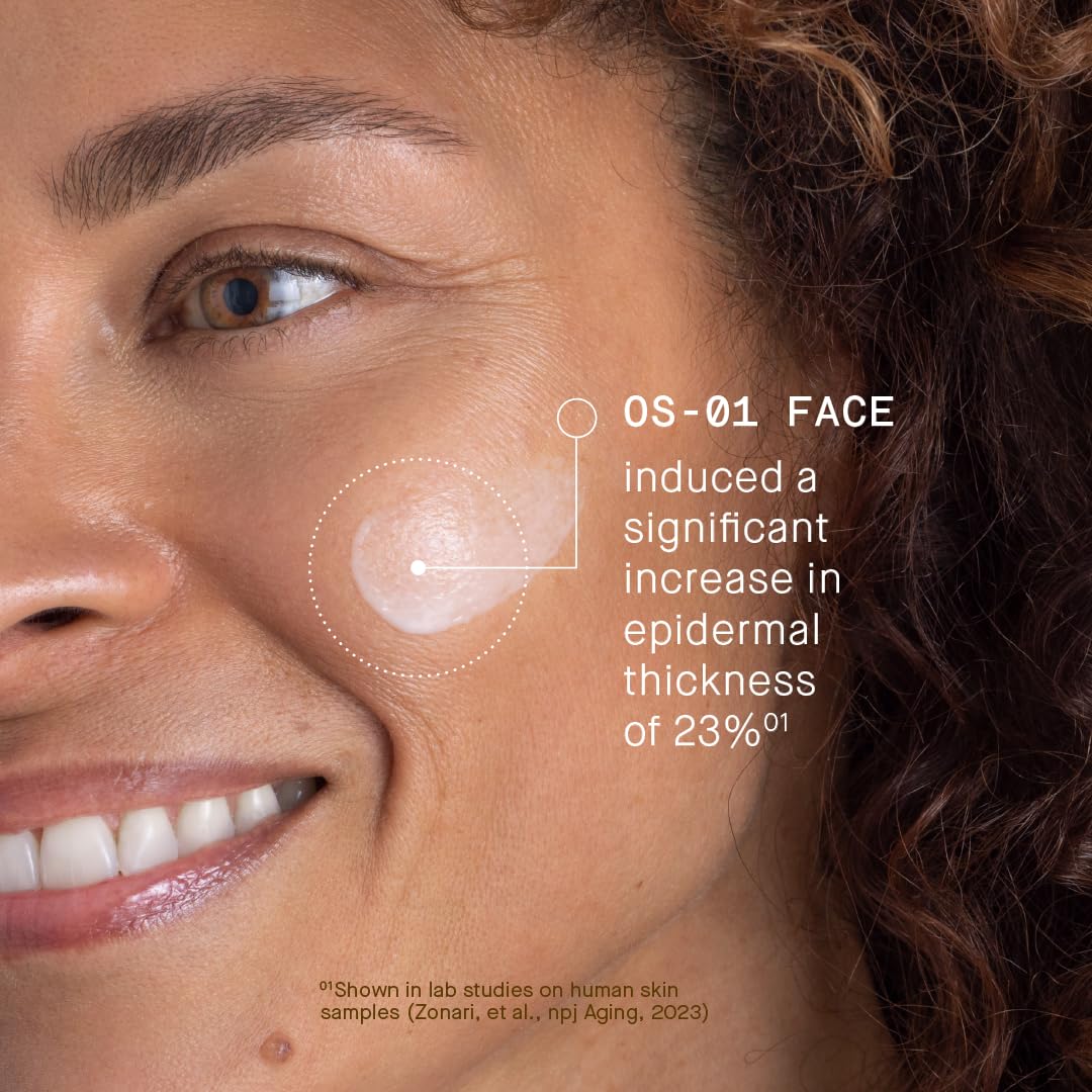 Oneskin Face Os-01 Peptide Topical Supplement | Skin Longevity Age Reversal Moisturizer | Safe for Sensitive Skin, Fragrance-Free
