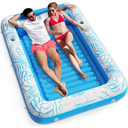 Inflatable Tanning Pool Lounger Float