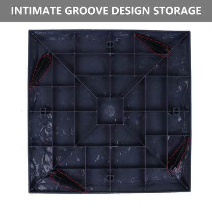 4Pcs Large Stepping Stones Outdoor Garden Walkway, Durable Plastic Pavers