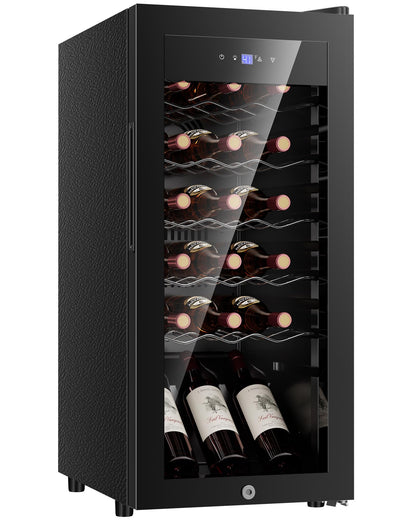 Icyglee 25 Bottle Compressor Wine Cooler Refrigerator