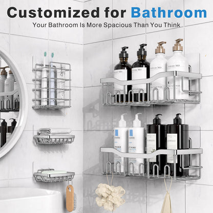 Eudele Adhesive Shower Caddy