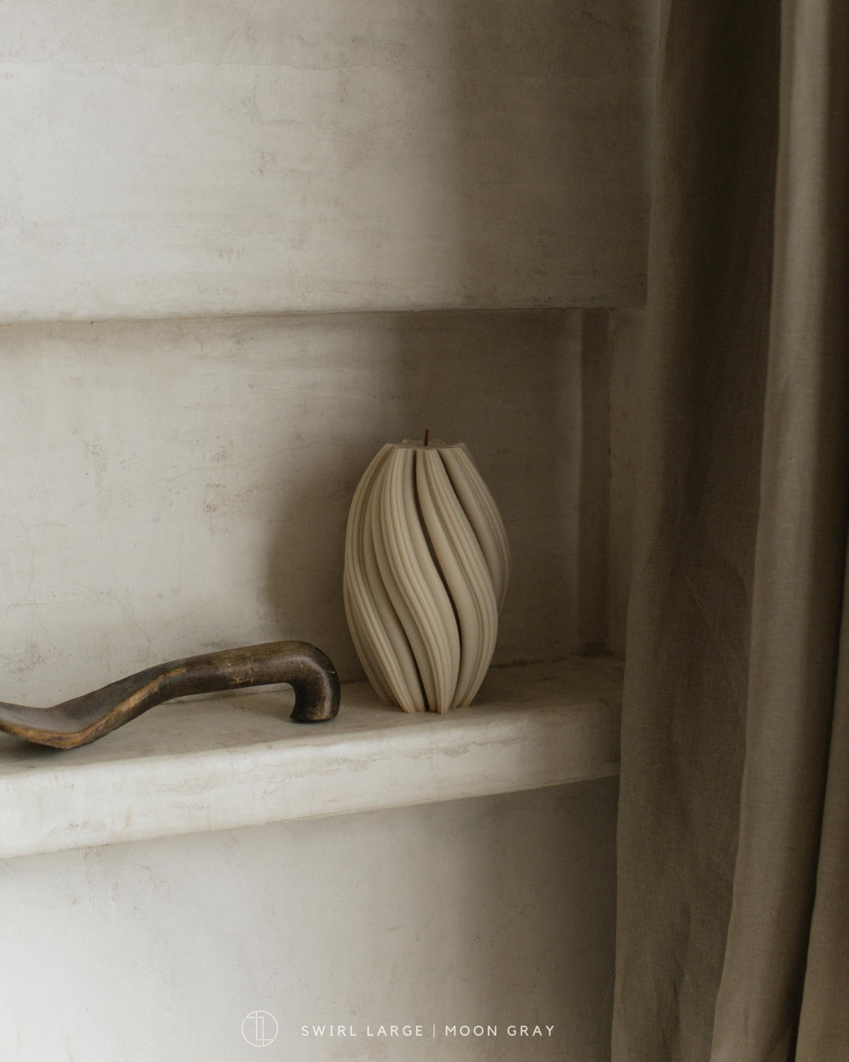 Lawa Swirl Candle