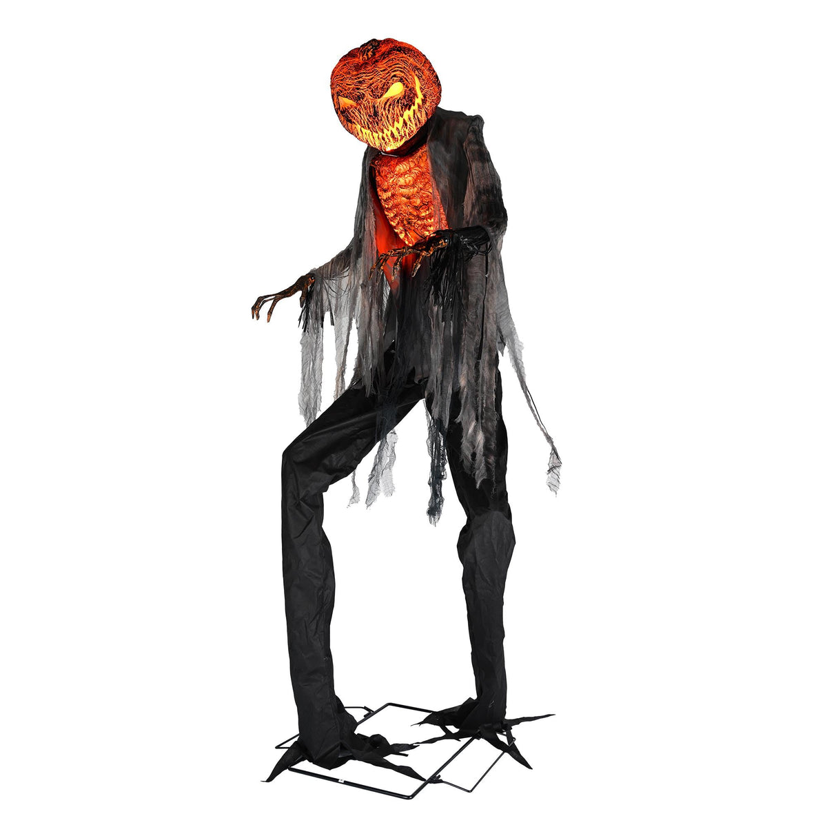 Aw 9Ft Animatronics Flying Witch Hovering Broom Animated Ac 100V-240V Halloween Outdoor Decoration Motion Activated