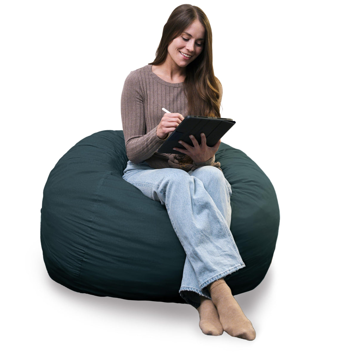 Big Joe Fuf Oversized Couch with Removable Cover