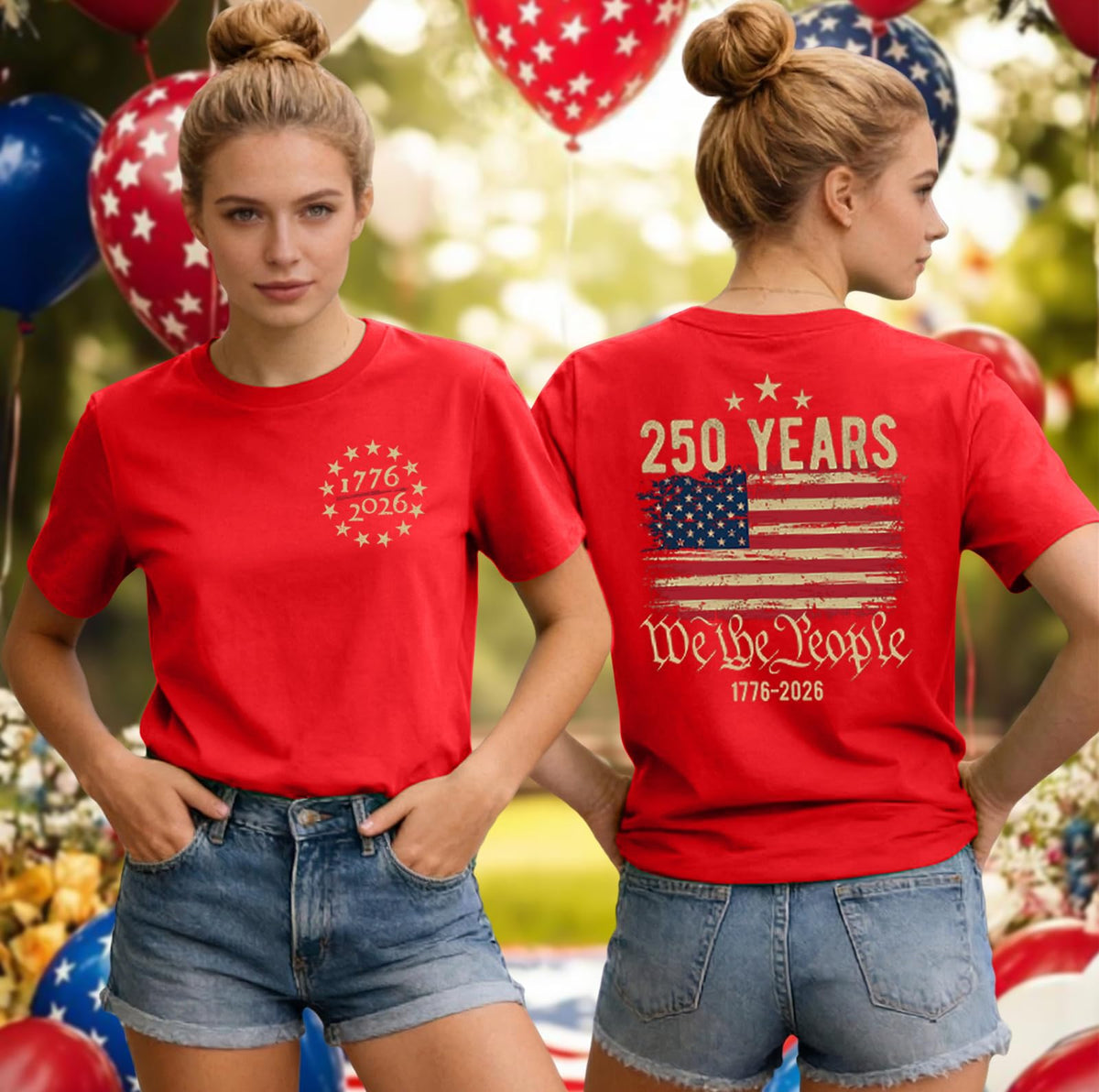 American Flag Shirts for Women 4th of July T-Shirts Usa Graphic Tees Casual Blouse Tops