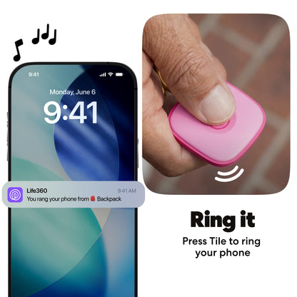 Life360 Tile - Bluetooth Tracker