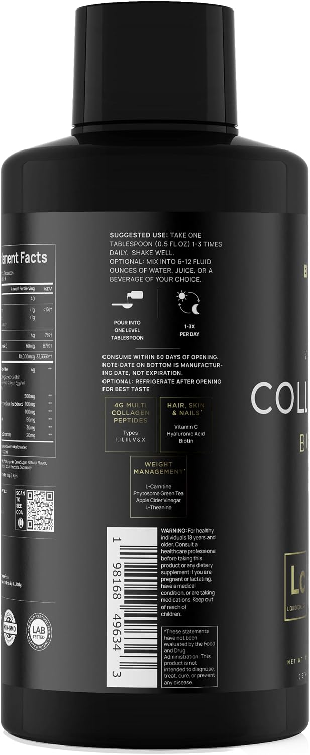 Premium Liquid Collagen for Women Weight Loss & Beauty