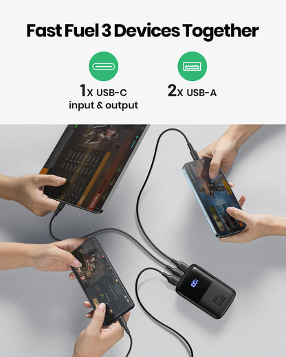 Iniu Portable Charger, Smallest 22.5W 10000mAh Power Bank