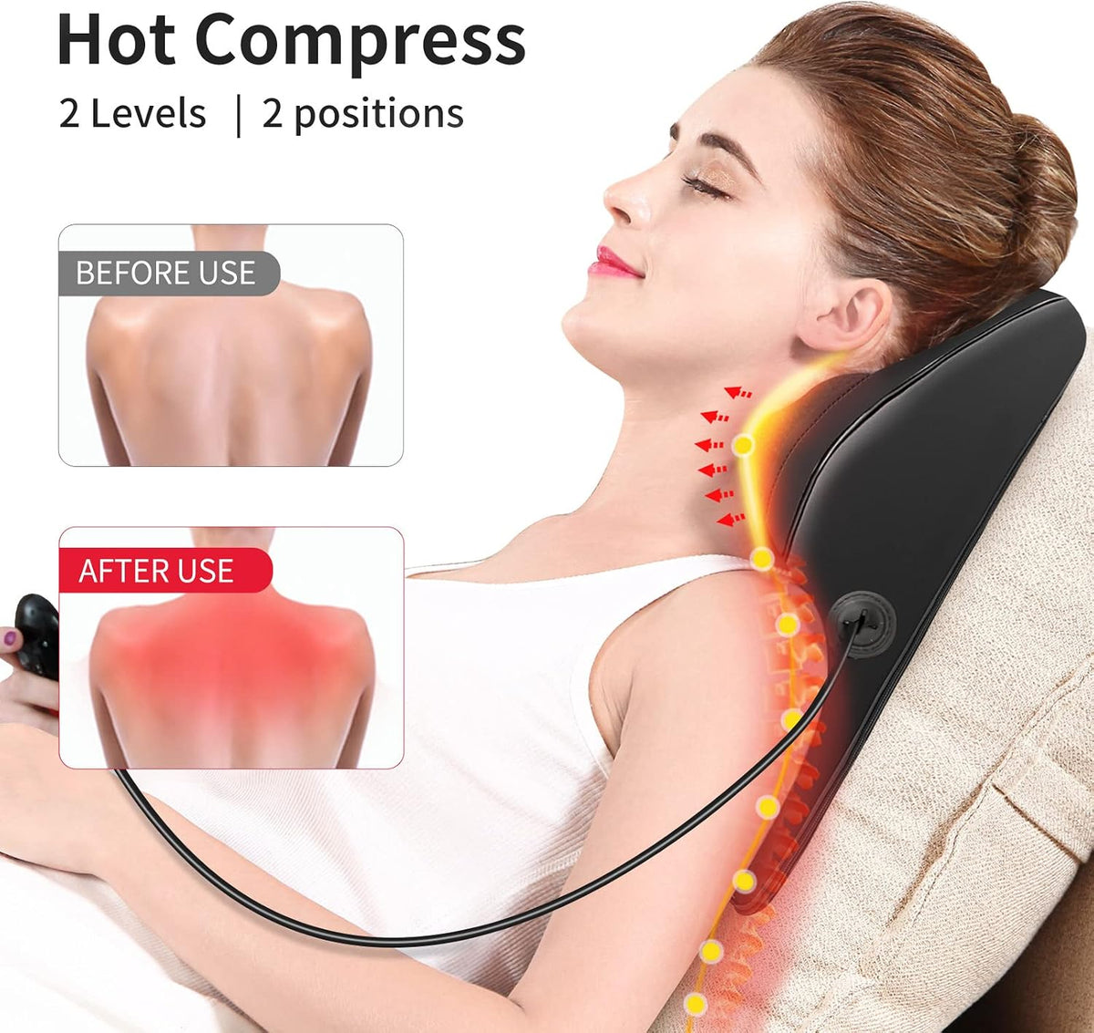 Boriwat Back Massager with Heat