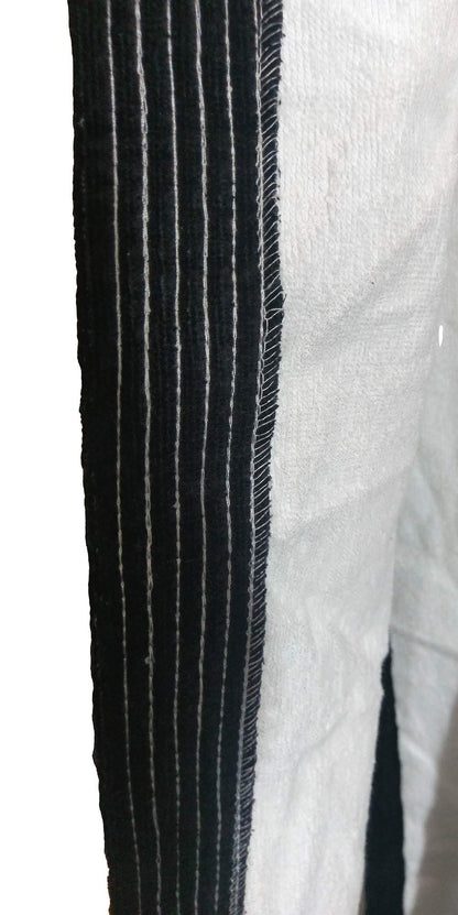 BY LORA Polka Dot Cotton Womens Terry Velour Spa Wrap Towel