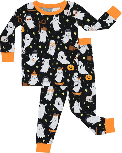 Little Sleepies Two-Piece Pajama Set, Viscose from Bamboo, Toddler Kids PJs