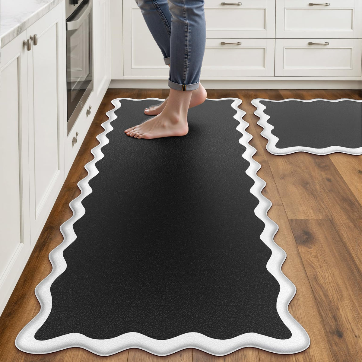 Arenarug Upgrade Scalloped Embossed Kitchen Mats