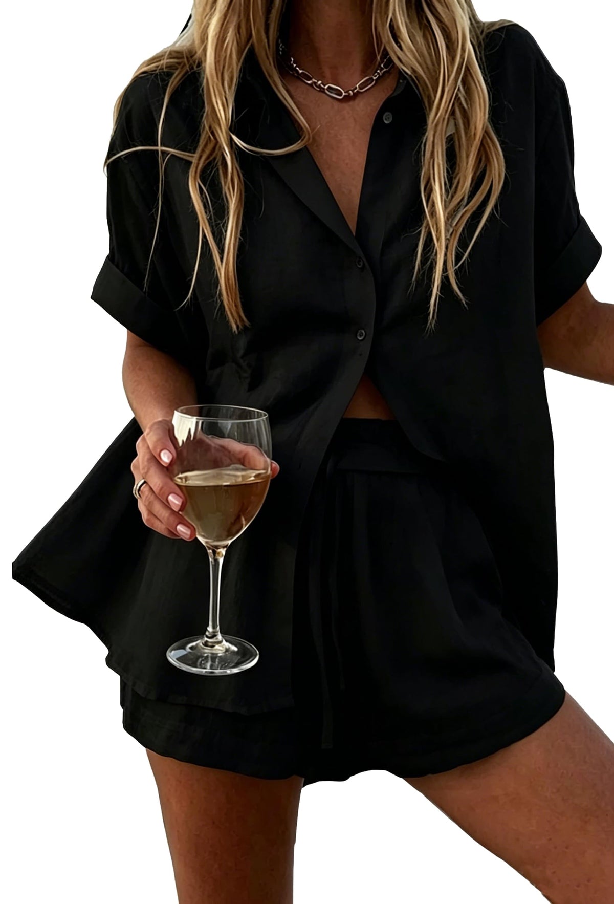 LOVESHOOT 2 Piece Short Sets