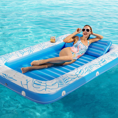 Inflatable Tanning Pool Lounger Float