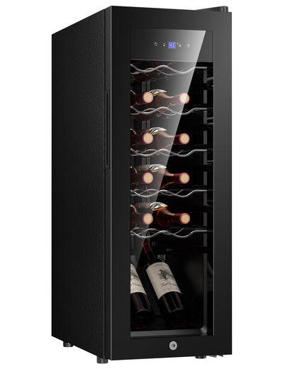 Icyglee 25 Bottle Compressor Wine Cooler Refrigerator