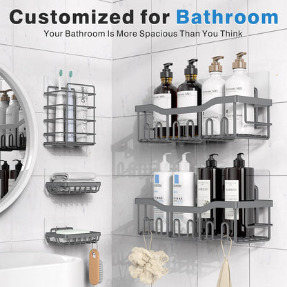 Eudele Adhesive Shower Caddy