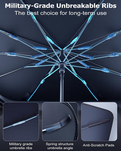 Dmjn Umbrella Windshield Sun Shade