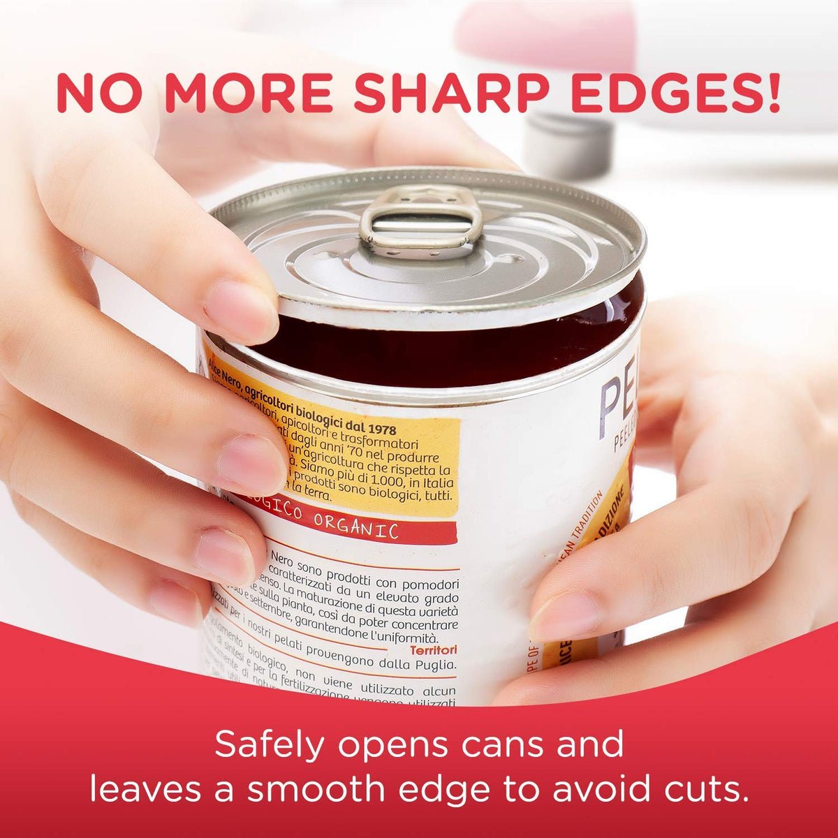 Kitchen Mama Auto Electric Can Opener: Open Your Cans with a Simple Press of Button