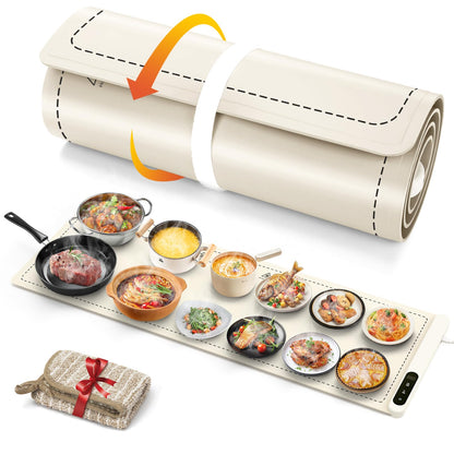 FYY Warming Mat for Food 24"x15", Rapid and Full Surface Heating