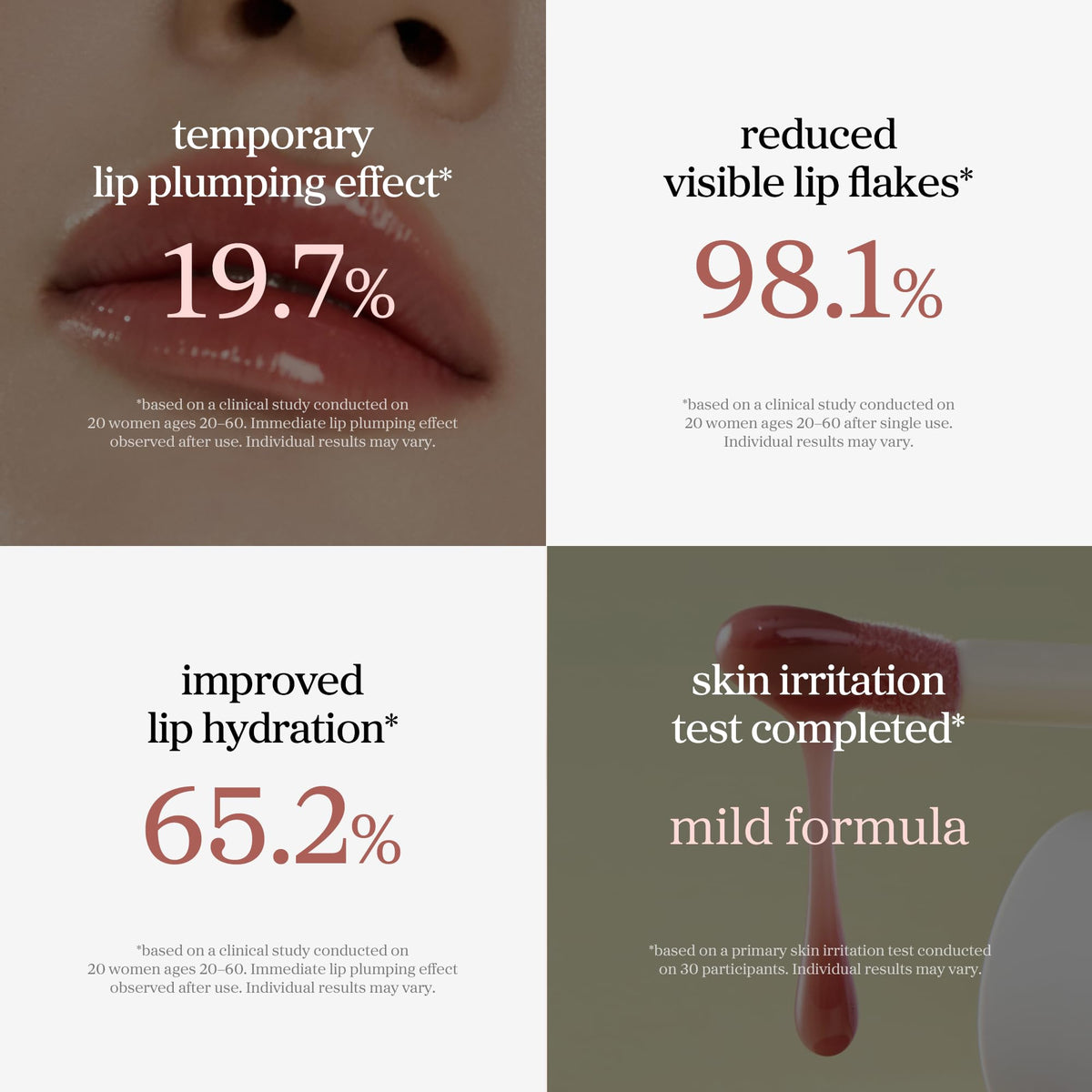 NOONI Korean Lip Oil - Applepeony - pH Color-Changing Plumping Lip Gloss