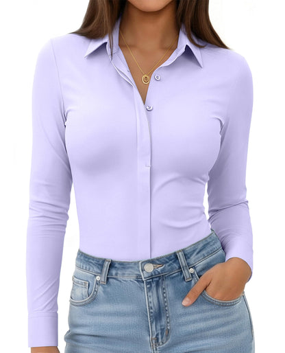 siliteelon Button Down Shirt for Women
