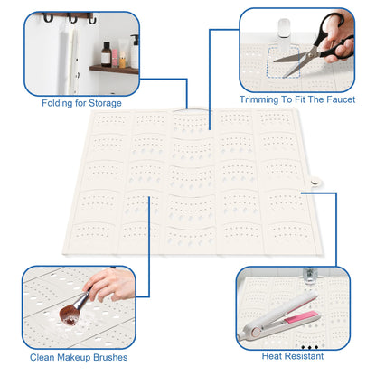 Mofason Bathroom Sink Top Cover Space Saver