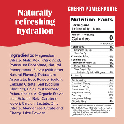 Ultima Replenisher Electrolyte Hydration Powder, Grape, 20 Count Stickpacks Pouch - Sugar Free, 0 Calories, 0 Carbs - Gluten-Free, Keto, Non-Gmo with Magnesium, Potassium
