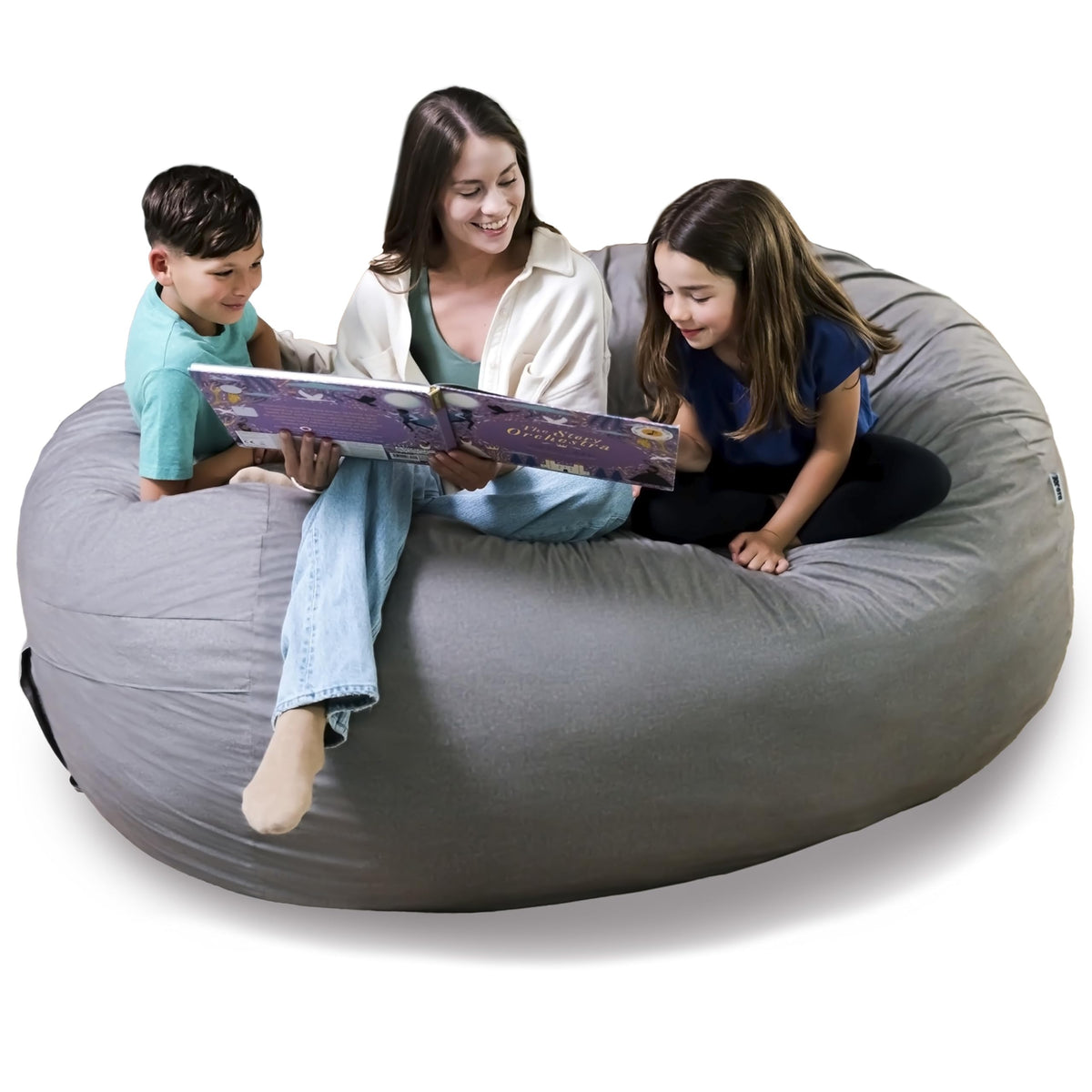 Big Joe Fuf Oversized Couch with Removable Cover