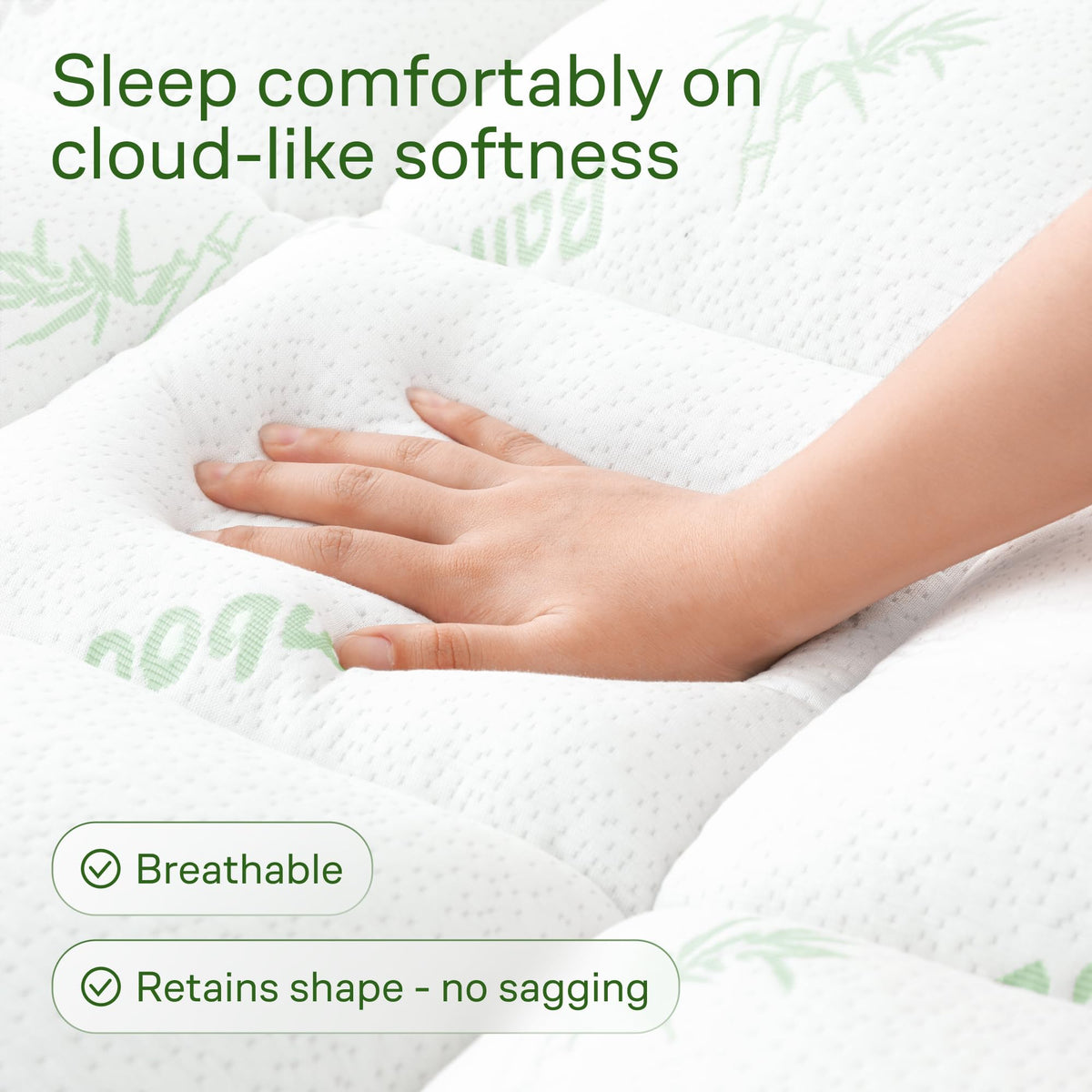 Niagara Sleep Solution Ultra Soft Queen Size Mattress Topper