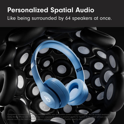 Beats Solo 4 - Wireless On-Ear Bluetooth Headphones, Up to 50-Hour Battery Life, Ultra-Lightweight Comfort