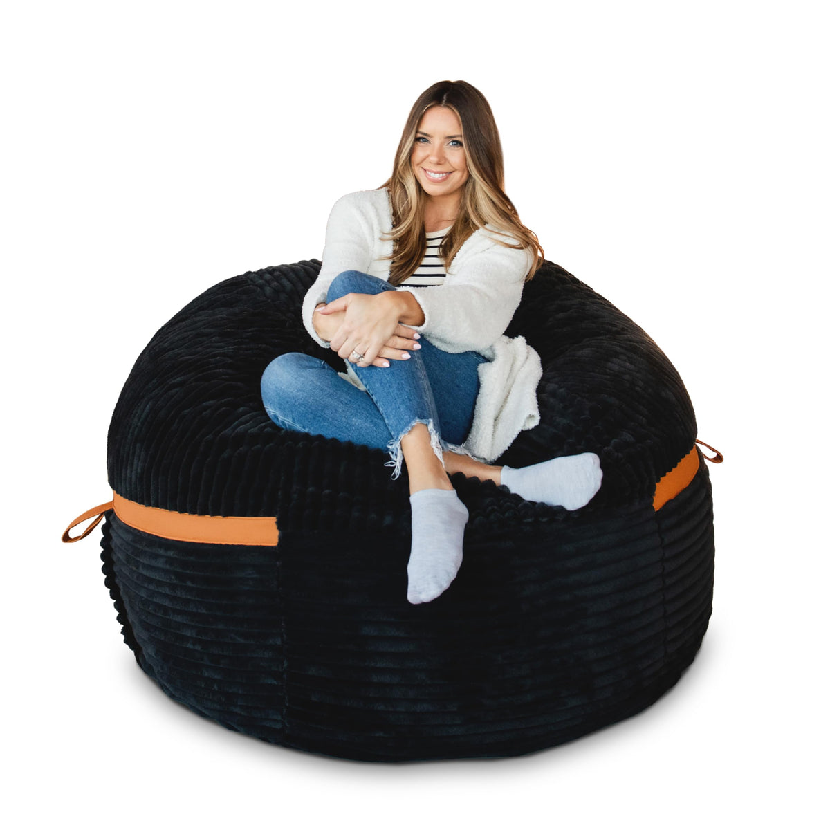 Big Joe Fuf Oversized Couch with Removable Cover