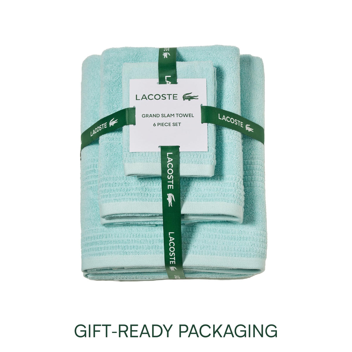 Lacoste Grand Slam 6-Piece Towel Set