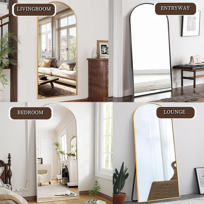 OGCAU Arched Full Length Mirror 76"x34"