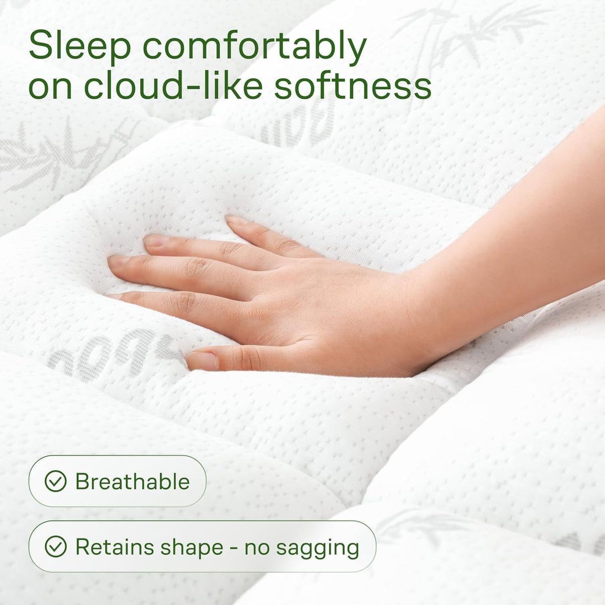 Niagara Sleep Solution Ultra Soft Queen Size Mattress Topper