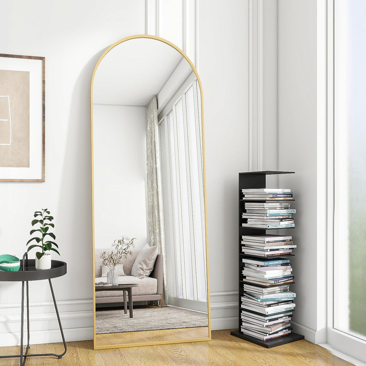 OGCAU Arched Full Length Mirror 76"x34"