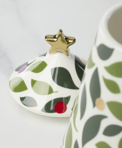 Kate Spade New York Evergreen Large Lit Tree Figurine, Christmas & Holiday Decor