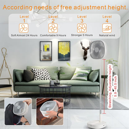 Magesh Portable Pedestal Fan
