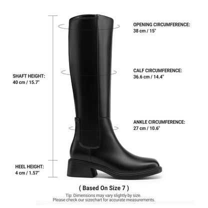 DREAM PAIRS Women's Knee High Riding Tall Boots